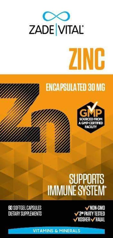 Zinc Mono L-Methionine Sulfate 30mg - Copper and Selenium Enriched - 60 Vegan Capsules