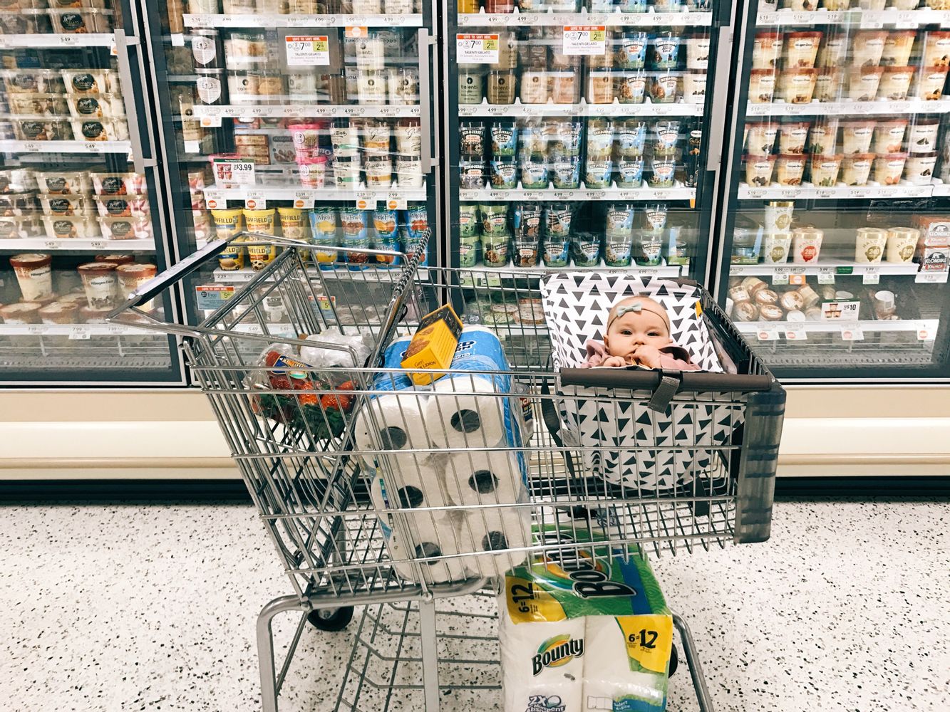 Baby Shopping Cart Hammock - Comfort and Security